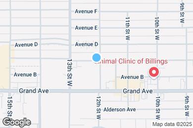 Map image of the property - 1200 Avenue C