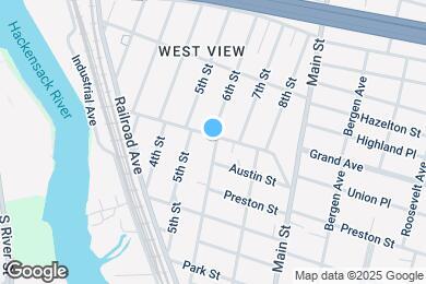 Map image of the property - 134 Paulison Ave