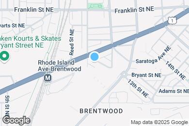 Map image of the property - 1007 Bryant St NE