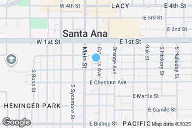 Map image of the property - 216 Cypress Ave