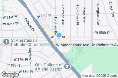 Map image of the property - 7150 W 85th St