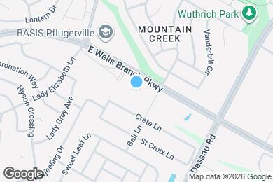 Map image of the property - Jolie Pflugerville