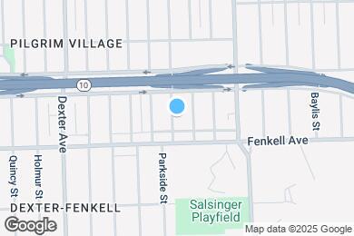 Map image of the property - 15350 Alden St