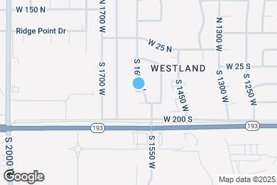 Map image of the property - 126 S 1600 W