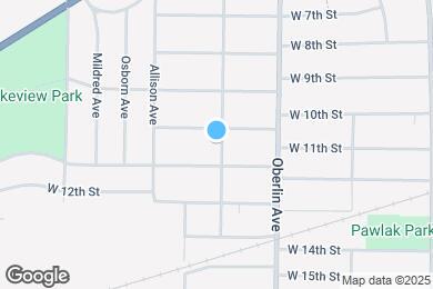 Map image of the property - 1026 Brownell Ave