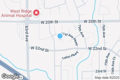 Map image of the property - 2115 81st Ave