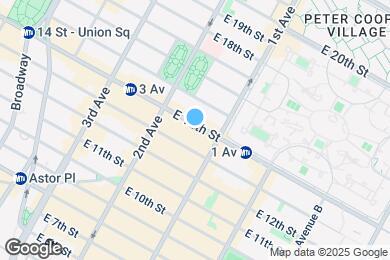Map image of the property - 328 E 14th St