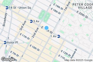 Map image of the property - 333 E 14th St