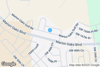 Map image of the property - 242 Marion Oaks Golf Rd