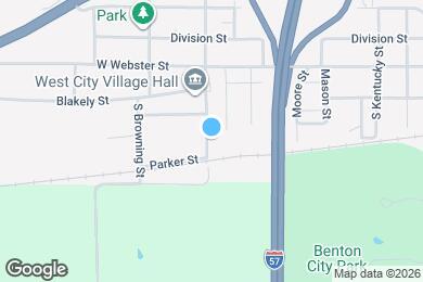 Map image of the property - 428 S Central St