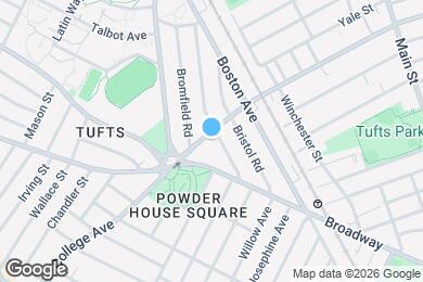 Map image of the property - 25 Warner St