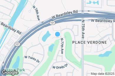 Map image of the property - 7709 W Wahalla Ln