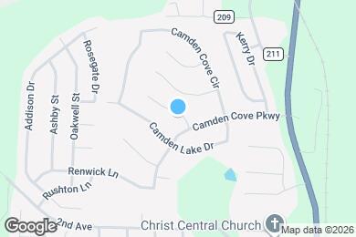 Map image of the property - 609 Camden Cove Ln