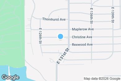 Map image of the property - 12912 Christine Ave