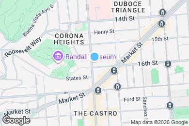 Map image of the property - 283 Castro St