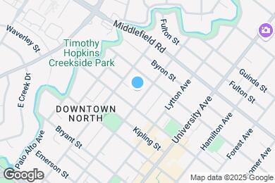 Map image of the property - 535 Everett Ave