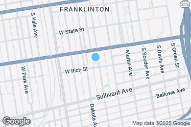 Map image of the property - 215 Avondale Ave