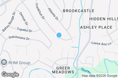 Map image of the property - 688 Frankfort Dr