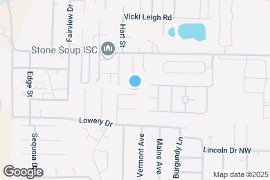 Map image of the property - 726 Clark Dr NW