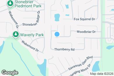 Map image of the property - 585 Fallen Timbers Dr