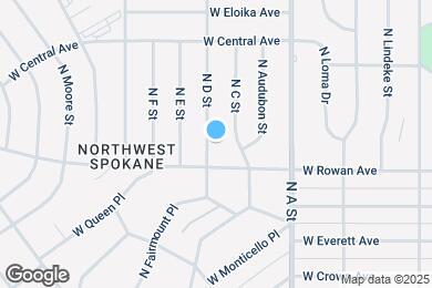 Map image of the property - 5520 N D St