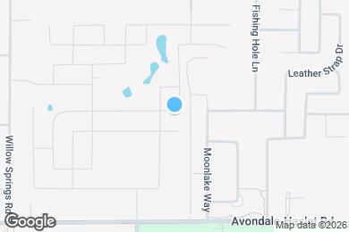 Map image of the property - 1309 Escondido Dr