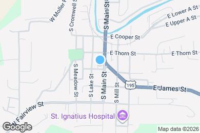 Map image of the property - 712 S Main St