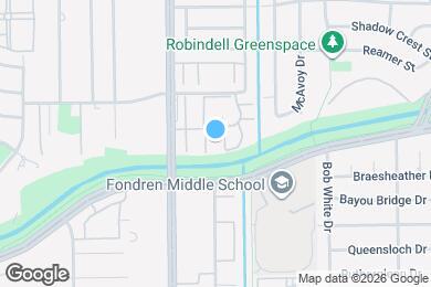 Map image of the property - 9495 Fondren Rd
