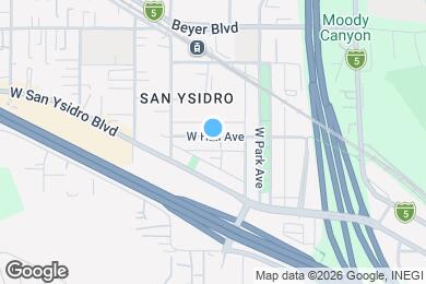 Map image of the property - 148 W Hall Ave
