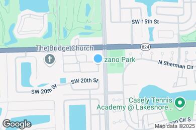 Map image of the property - 1820 SW 89th Ter