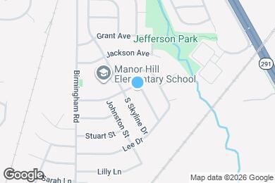 Map image of the property - 201 Mc Clellan Dr