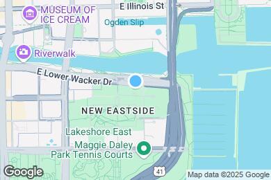 Map image of the property - 420 E Waterside Dr