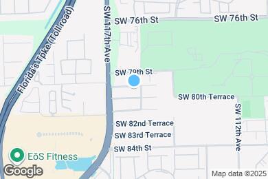 Map image of the property - 11520 SW 80th St