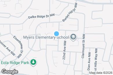 Map image of the property - 891 Whitetail Deer St NW