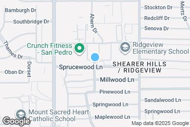 Map image of the property - 203 Sprucewood Ln