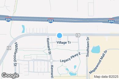 Map image of the property - 1683 Village Trail E #4