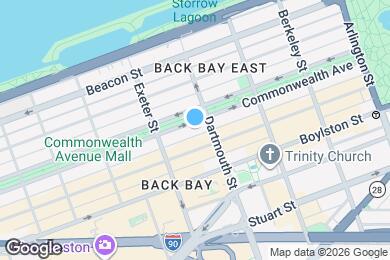 Map image of the property - 160 Commonwealth Avenue