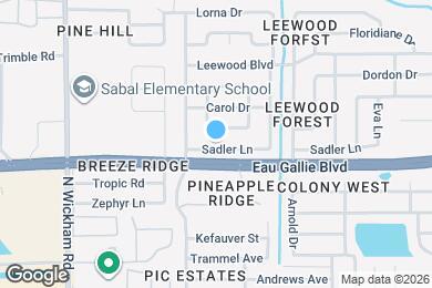 Map image of the property - 2644 Sadler Ln