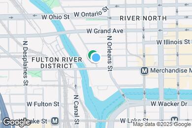 Map image of the property - 411 N Kingsbury St