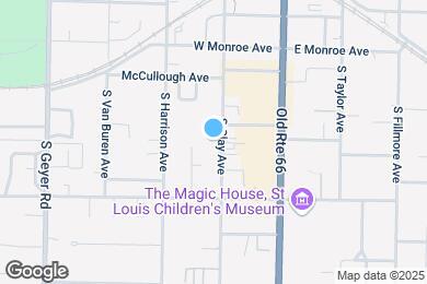 Map image of the property - 461 S Clay Ave
