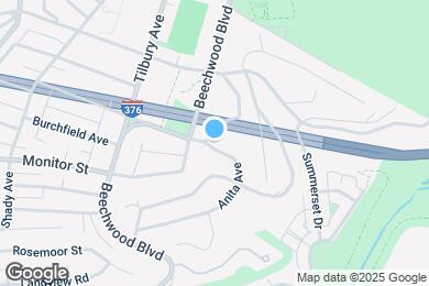 Map image of the property - 119 Anita Ave