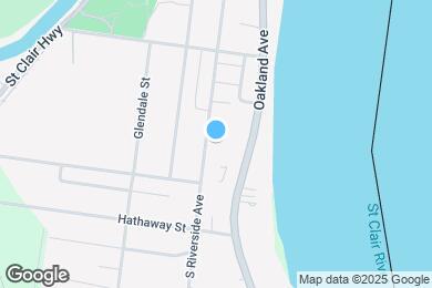 Map image of the property - 1637 S Riverside Ave