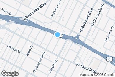 Map image of the property - 415 N La Fayette Park Pl