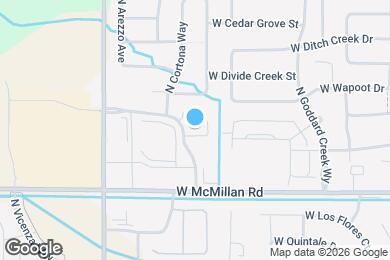 Map image of the property - 2892 W Turin Ct