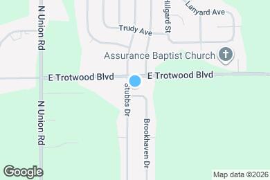 Map image of the property - 3 Brookhaven Dr