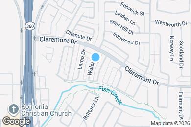 Map image of the property - 4326 Walsh Ln