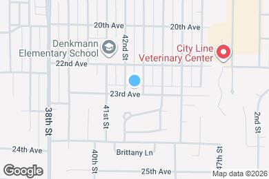 Map image of the property - 4209 23rd Ave