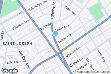 Map image of the property - 2229 S Shelby St