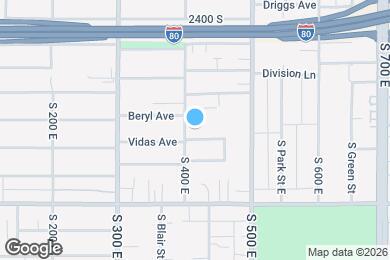 Map image of the property - 2555 S 400 E