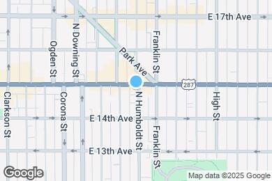 Map image of the property - 1475 N Humboldt St